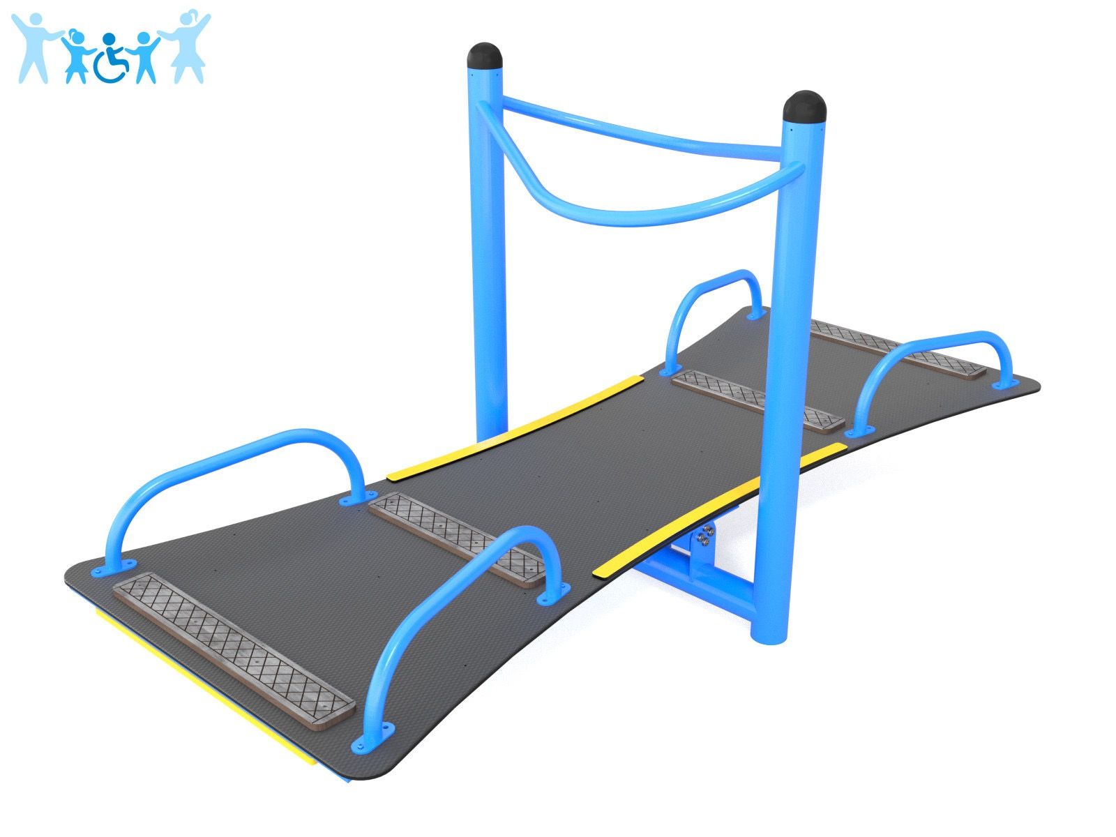 Wheelchair seesaw