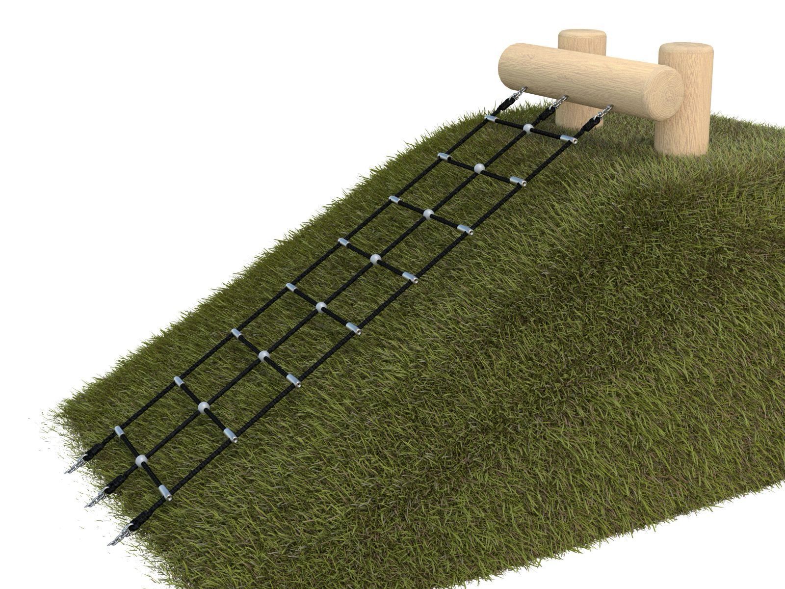 Embankment scramble net