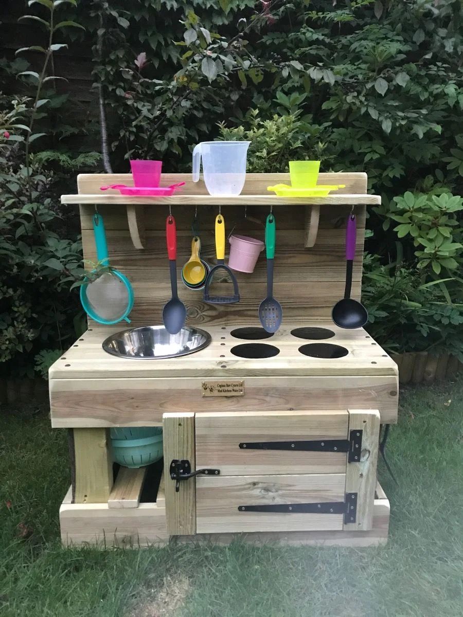 Mini Mud Kitchen with Oven