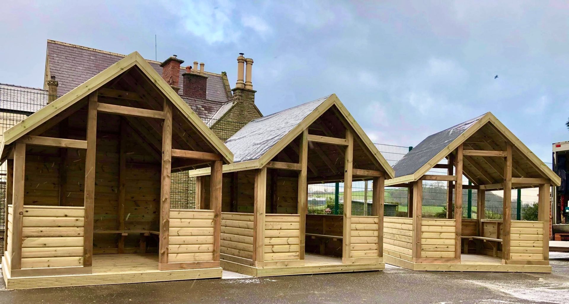 Mini Learning Pods, Outdoor Classroom