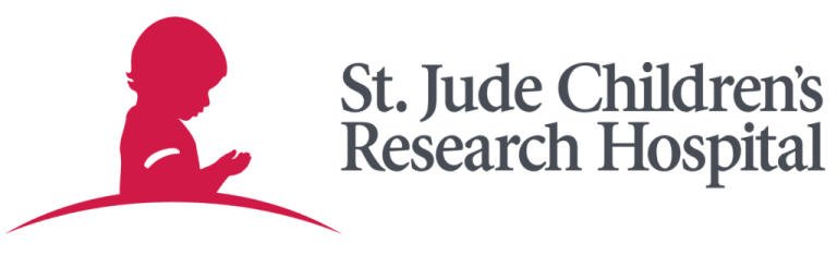 The logo for st. jude children 's research hospital