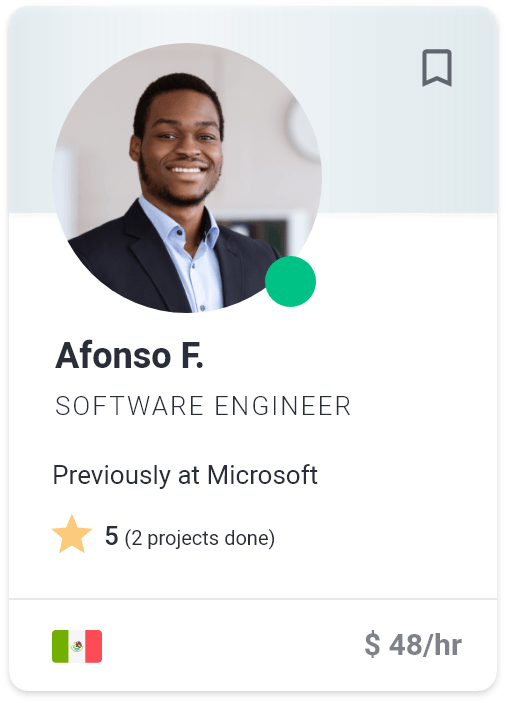 A man in a suit is a software engineer
