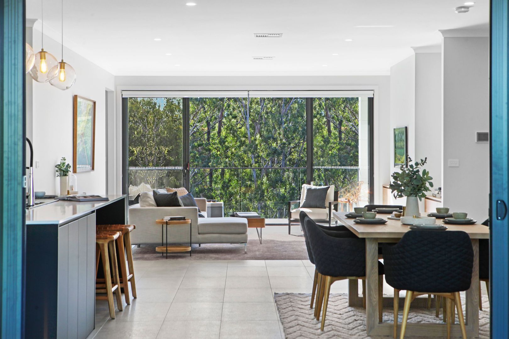 bright and spacious living area