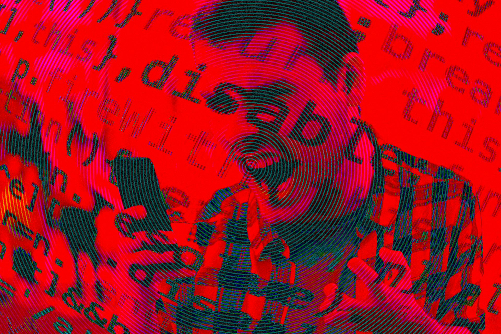 angry phone user