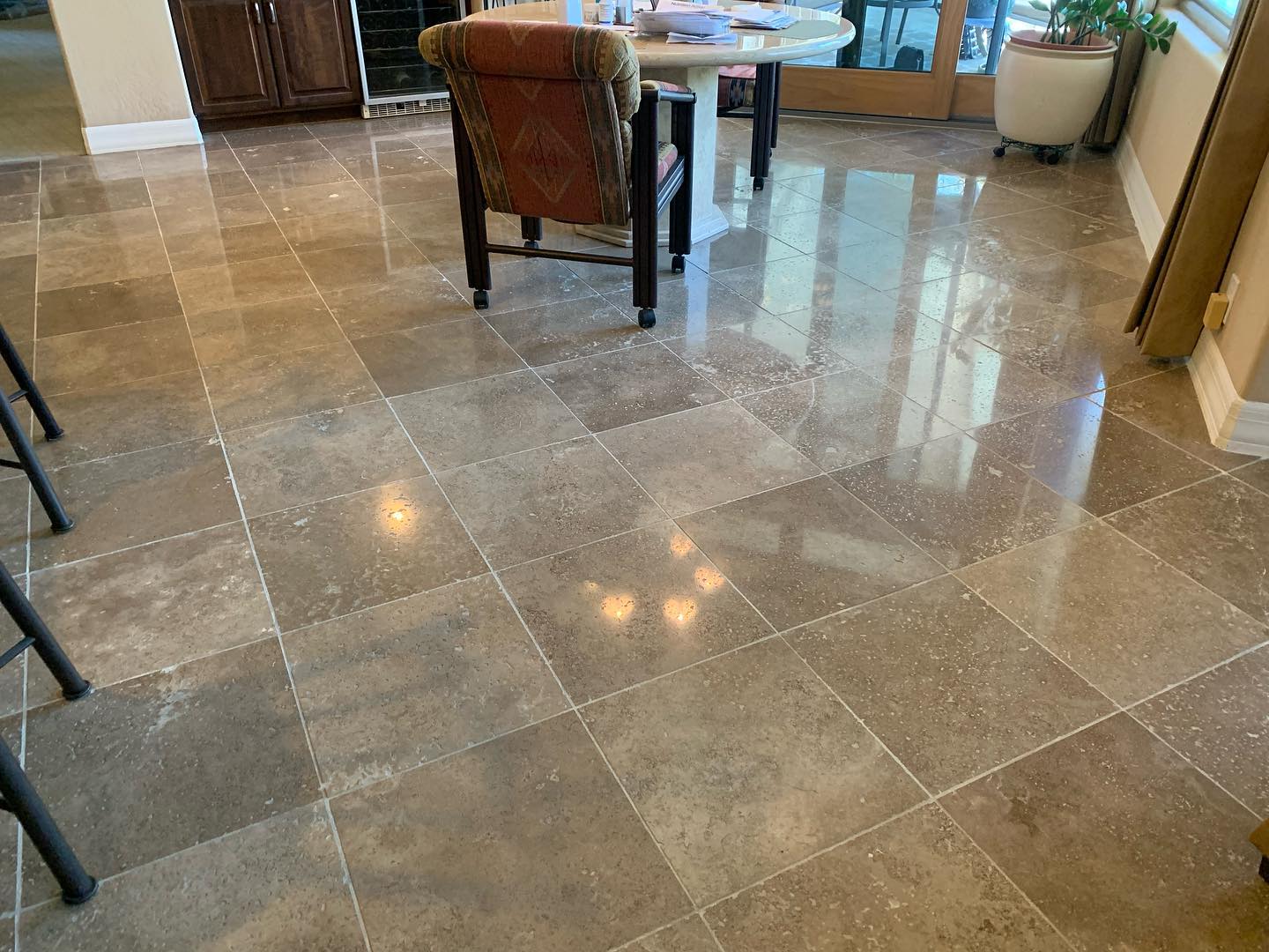 travertine cleaning and restoration near me