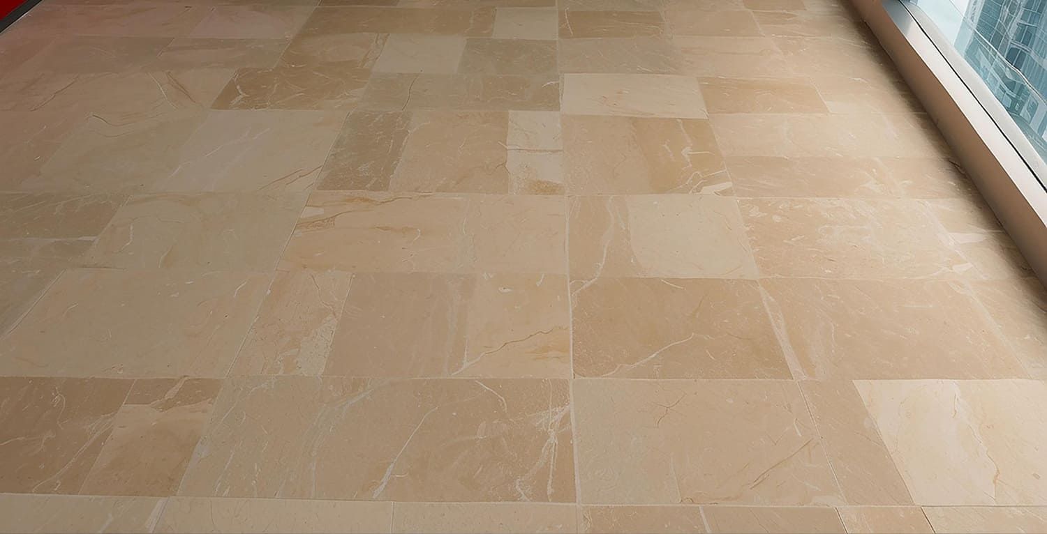 How to clean travertine floors