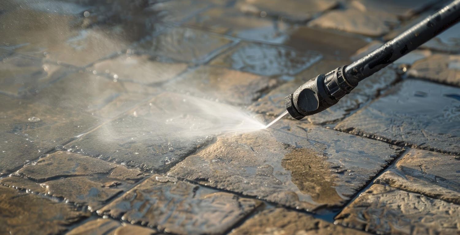 cleaning porous stone surfaces