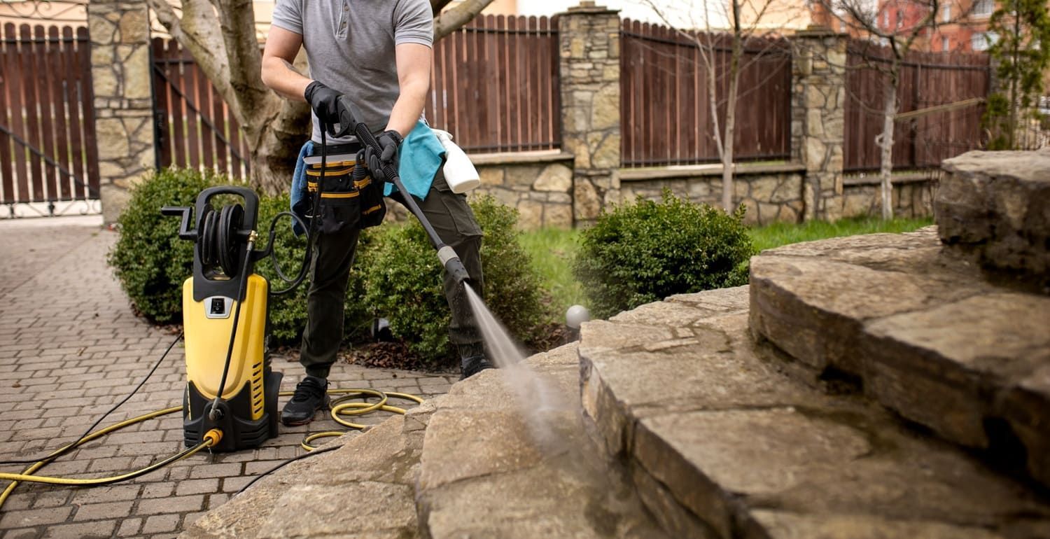 how to clean porous stone