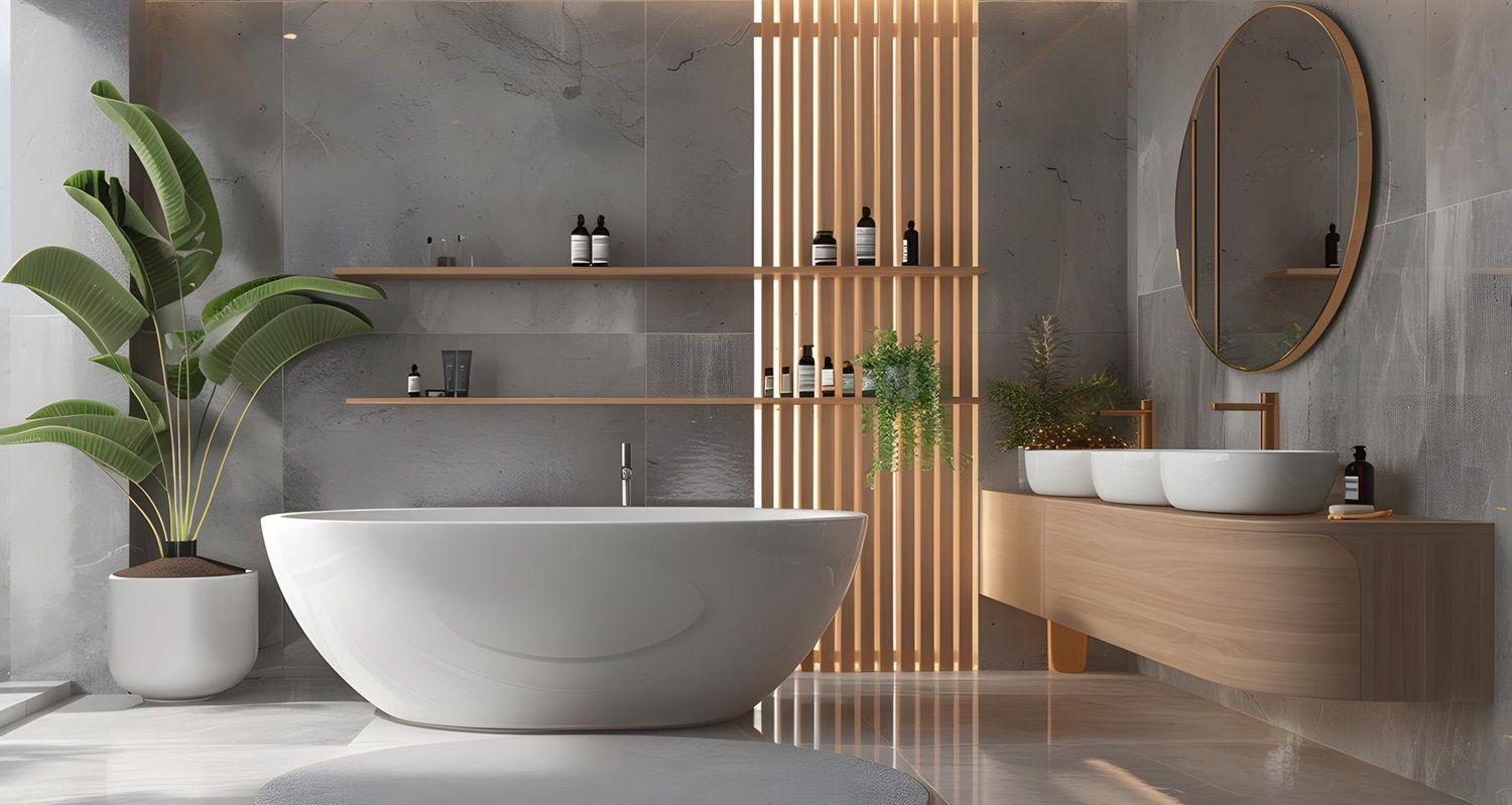 modern bathroom tiles