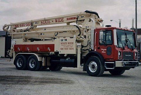 Concrete Pumping — A Concrete Pumping Truck In Columbus, OH