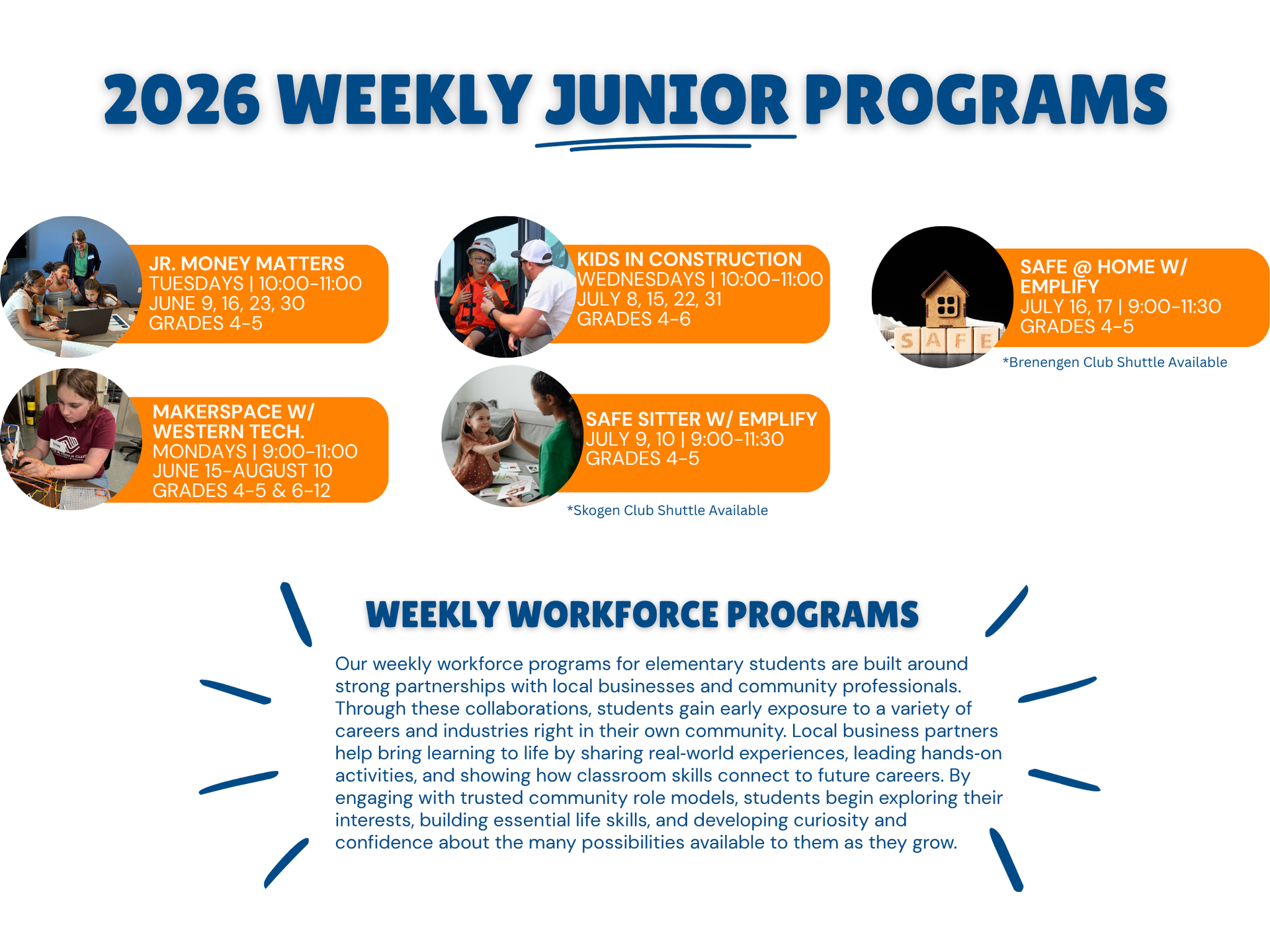 Weekly Junior Programming