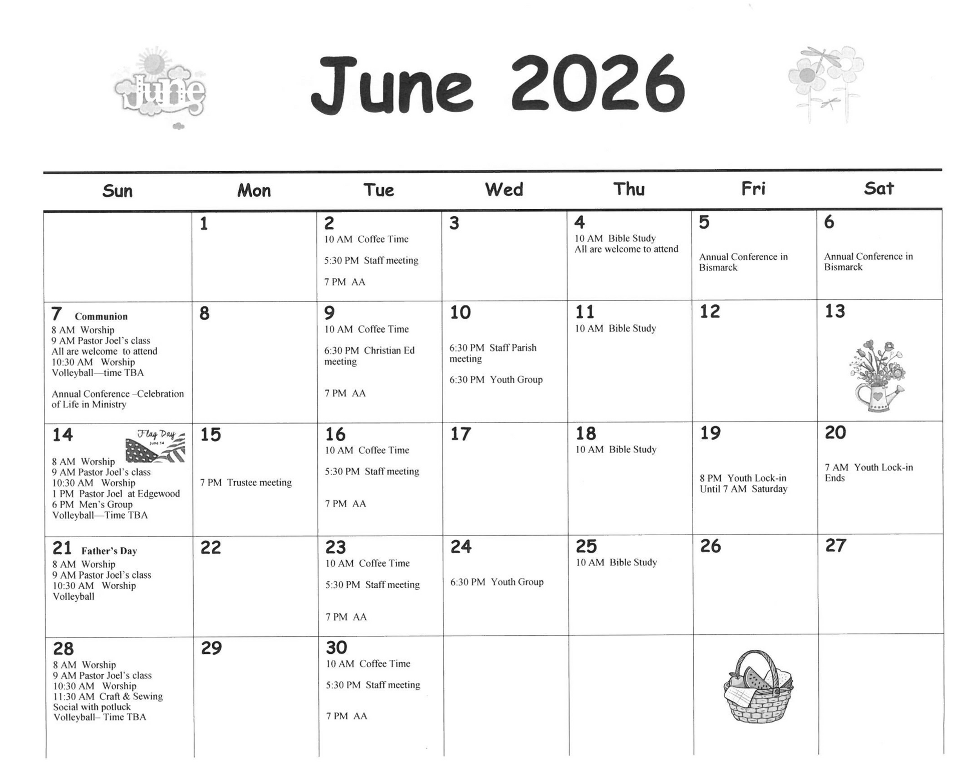 Events Calendar