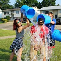 buckets of water poured on child