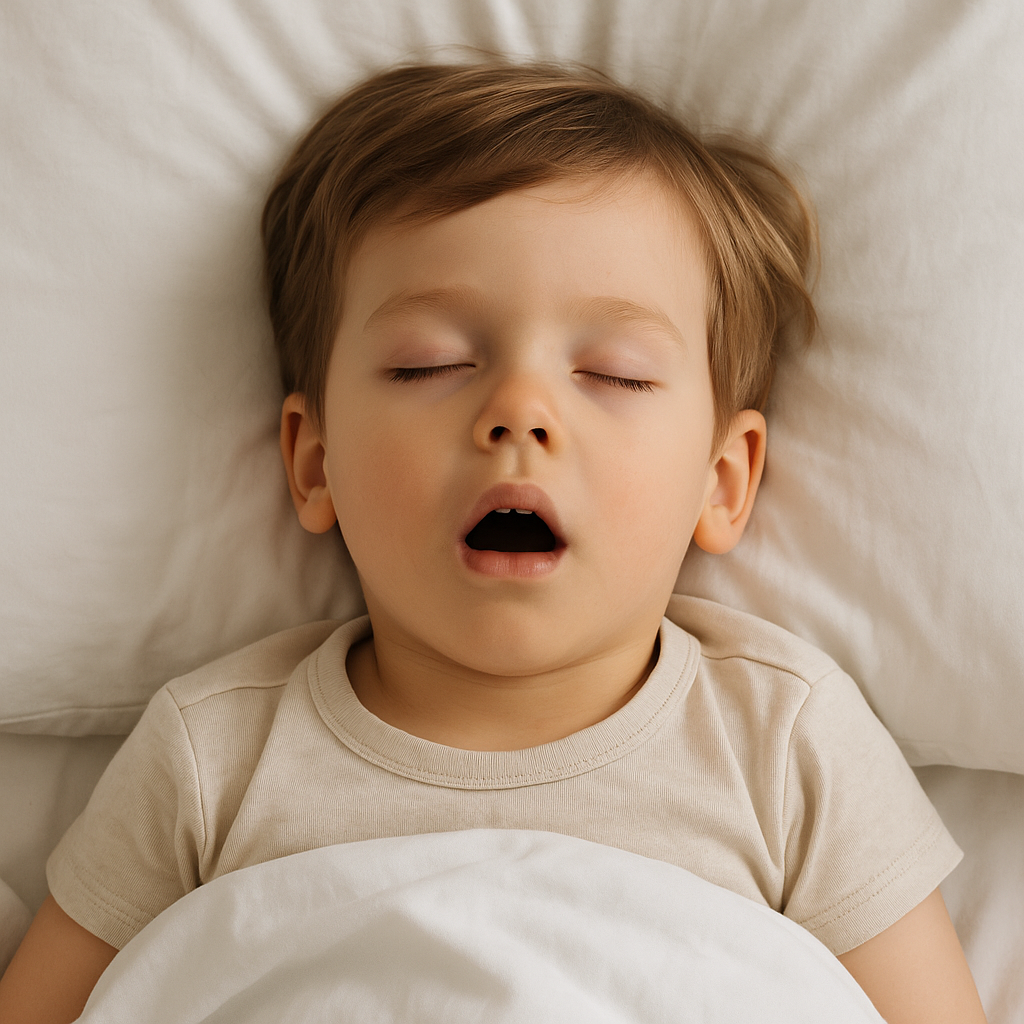 child snoring