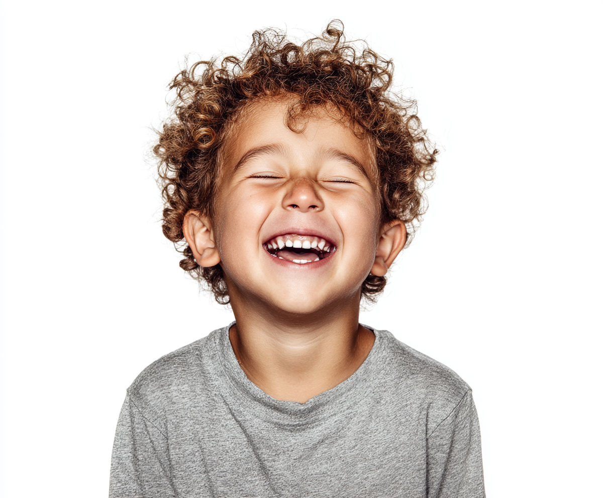 child laughing