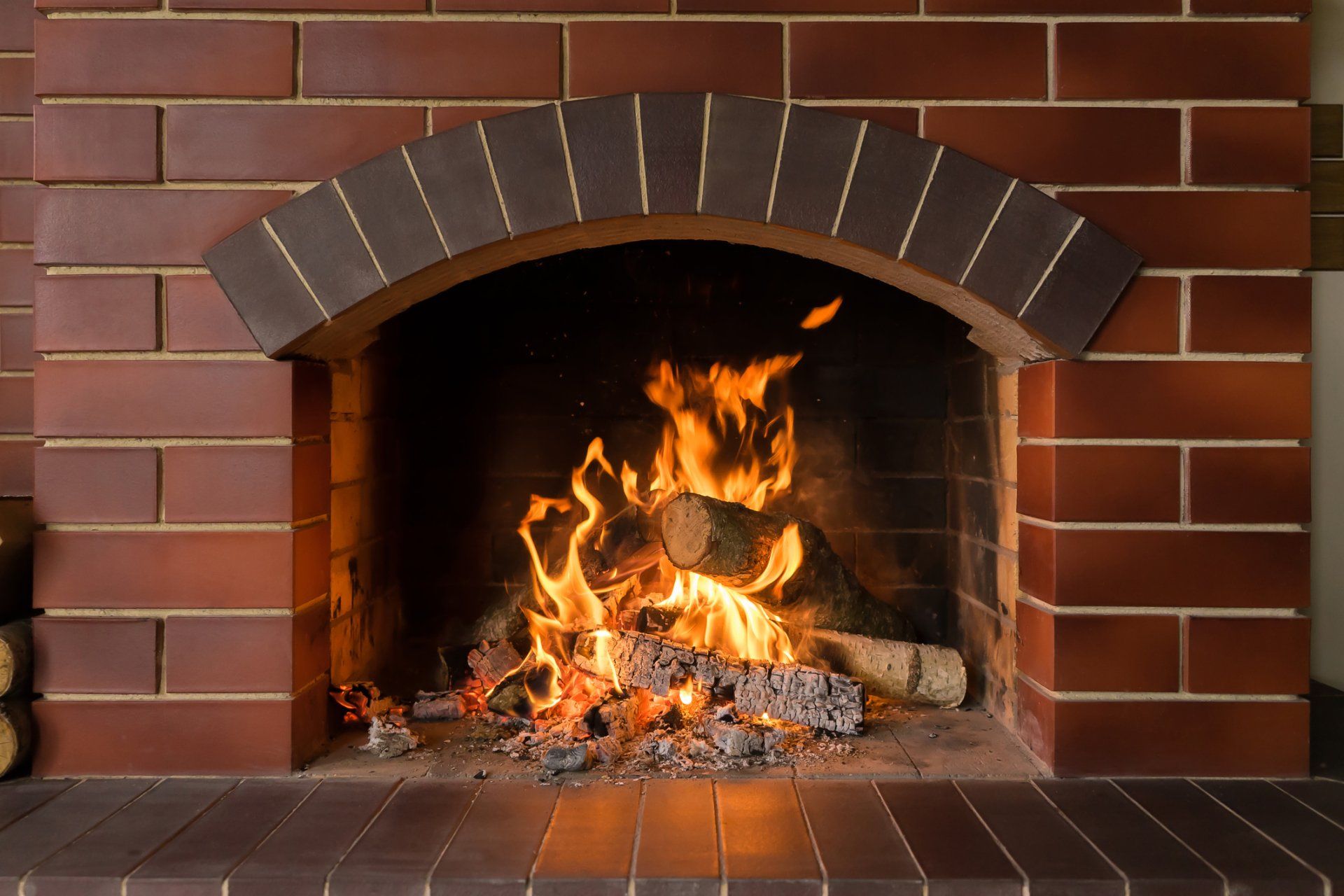 Fireplaces — Brick Fireplace in Richmond, VA