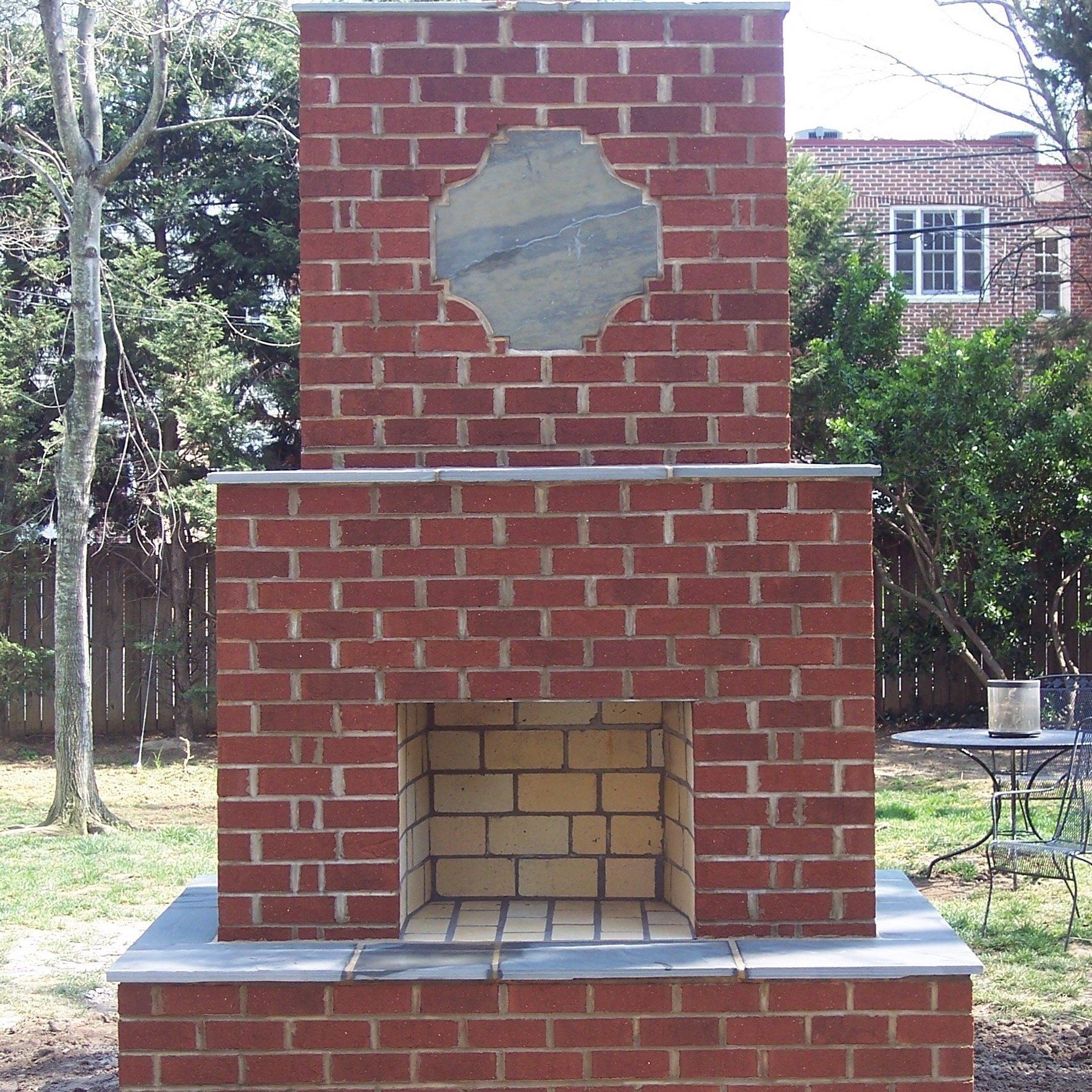 Fireplaces — Brick Fireplace in Richmond, VA