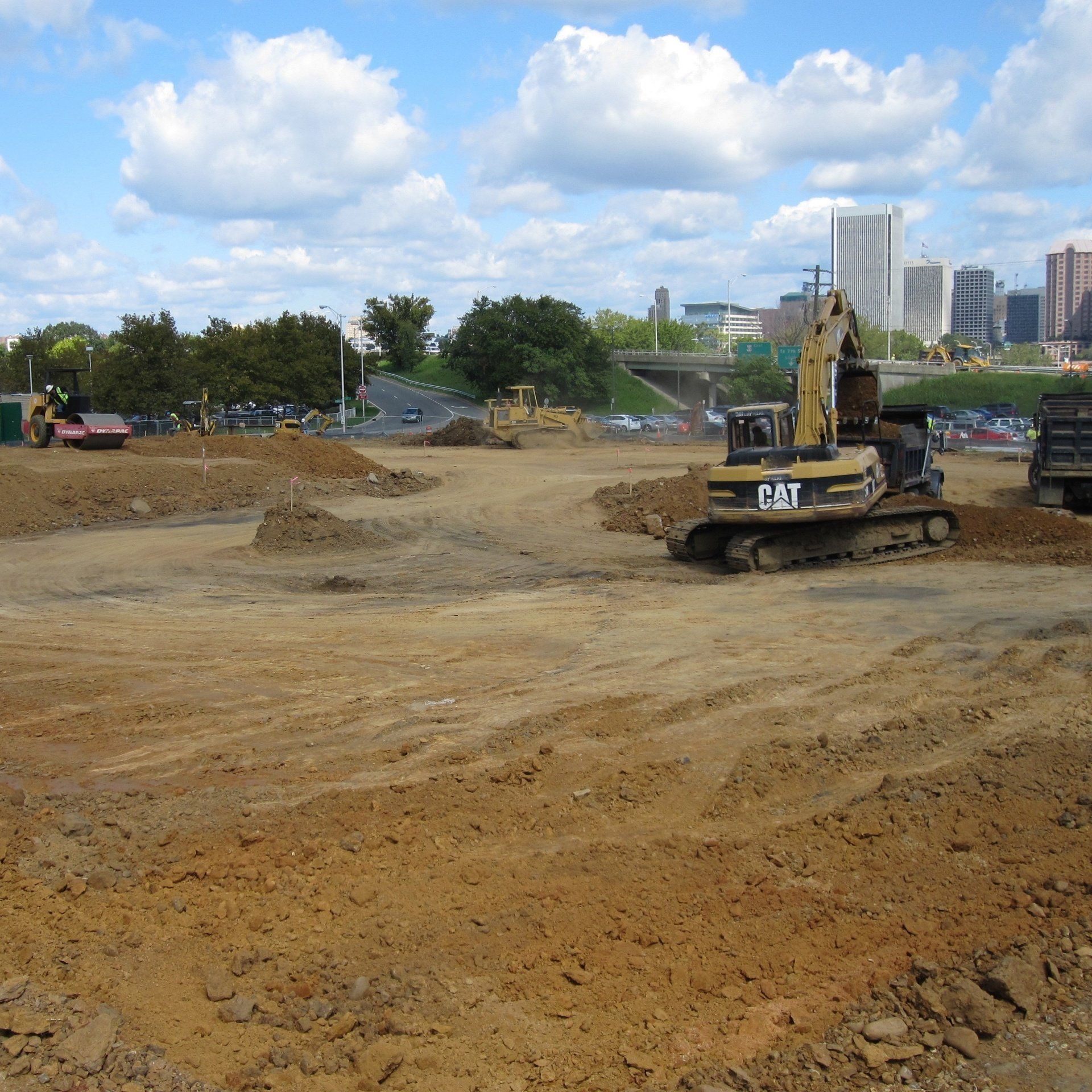 Site Work — Residential House In Progress in Richmond, VA
