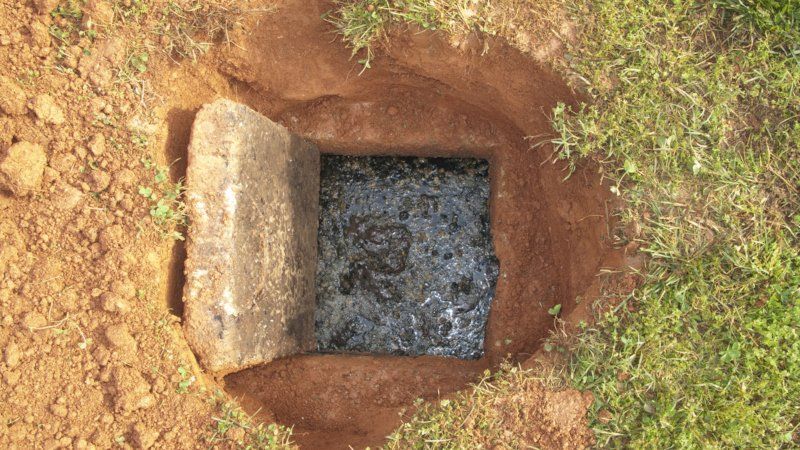 Septic Tank Under the Ground — Greenville, SC — American Waste Septic