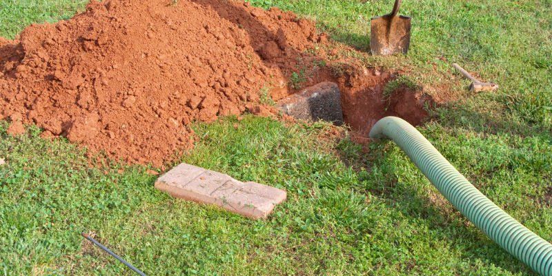 Septic Hose on Hole — Greenville, SC — American Waste Septic