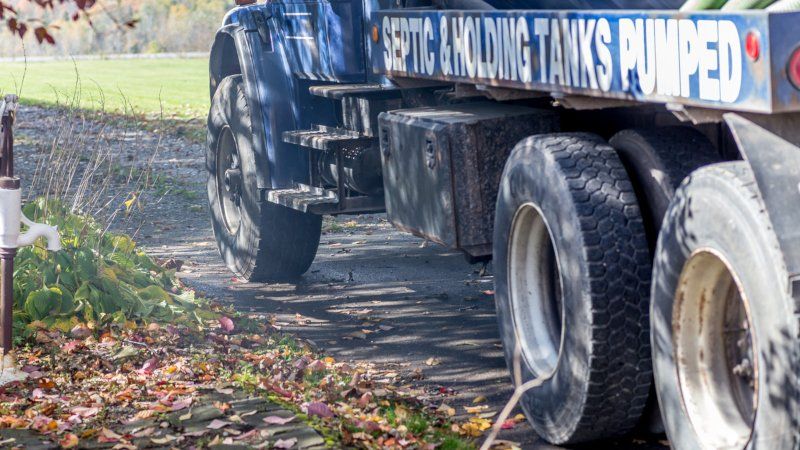 Septic and Holding Tanks Pumped Truck — Greenville, SC — American Waste Septic