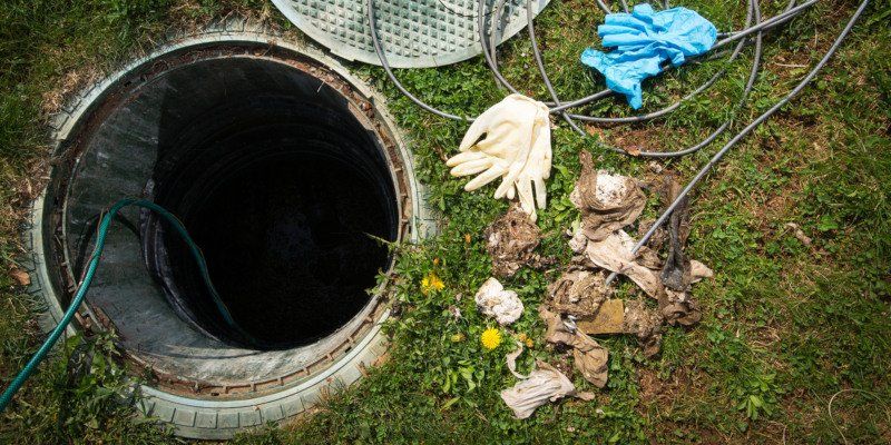 Septic Tank Hole — Greenville, SC — American Waste Septic