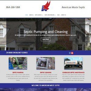 Septic Tank Website — Greenville, SC — American Waste Septic