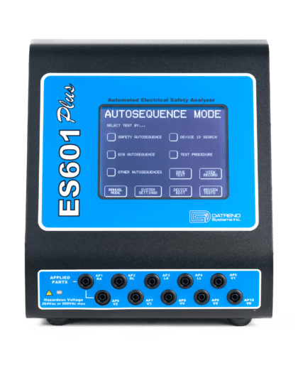 Datrend - ES601 Plus  Electrical Safety Analyzer + ECG Simulator