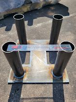 Welded H Section Assembly for Construction