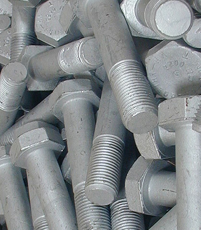A poster for martyn price fasteners with nuts and bolts