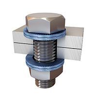 diagram of how the Nord-lock wedge-locking technology works in action