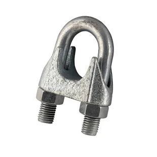 photo of a wire rope grip fastener