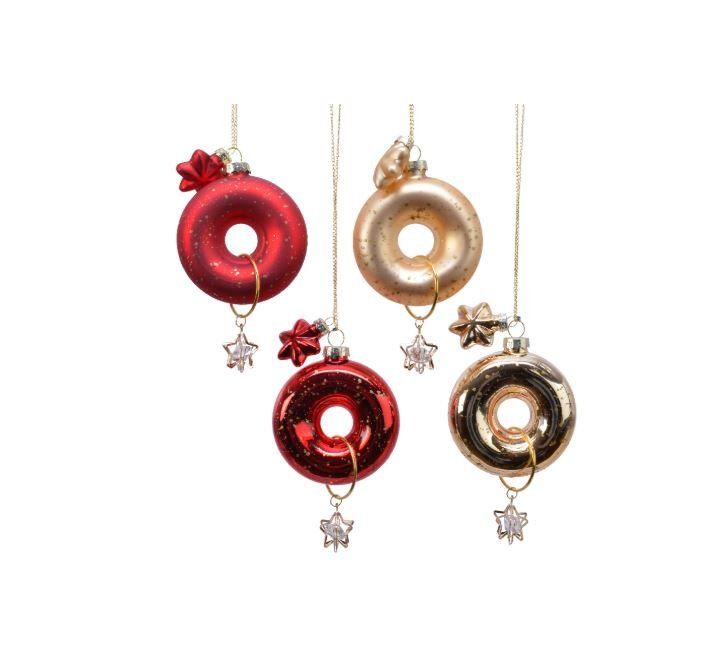 Decorazioni natalizie con luci