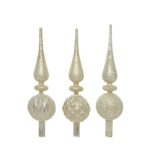 Puntali di vetro per albero di Natale