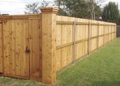 Installed Wooden Fence — Navarre, FL — The Fence Company