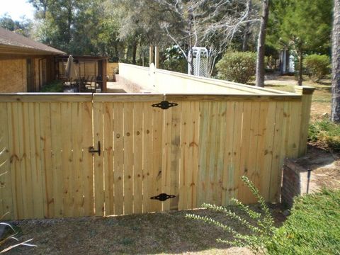 Wood Privacy Fence — Navarre, FL — The Fence Company