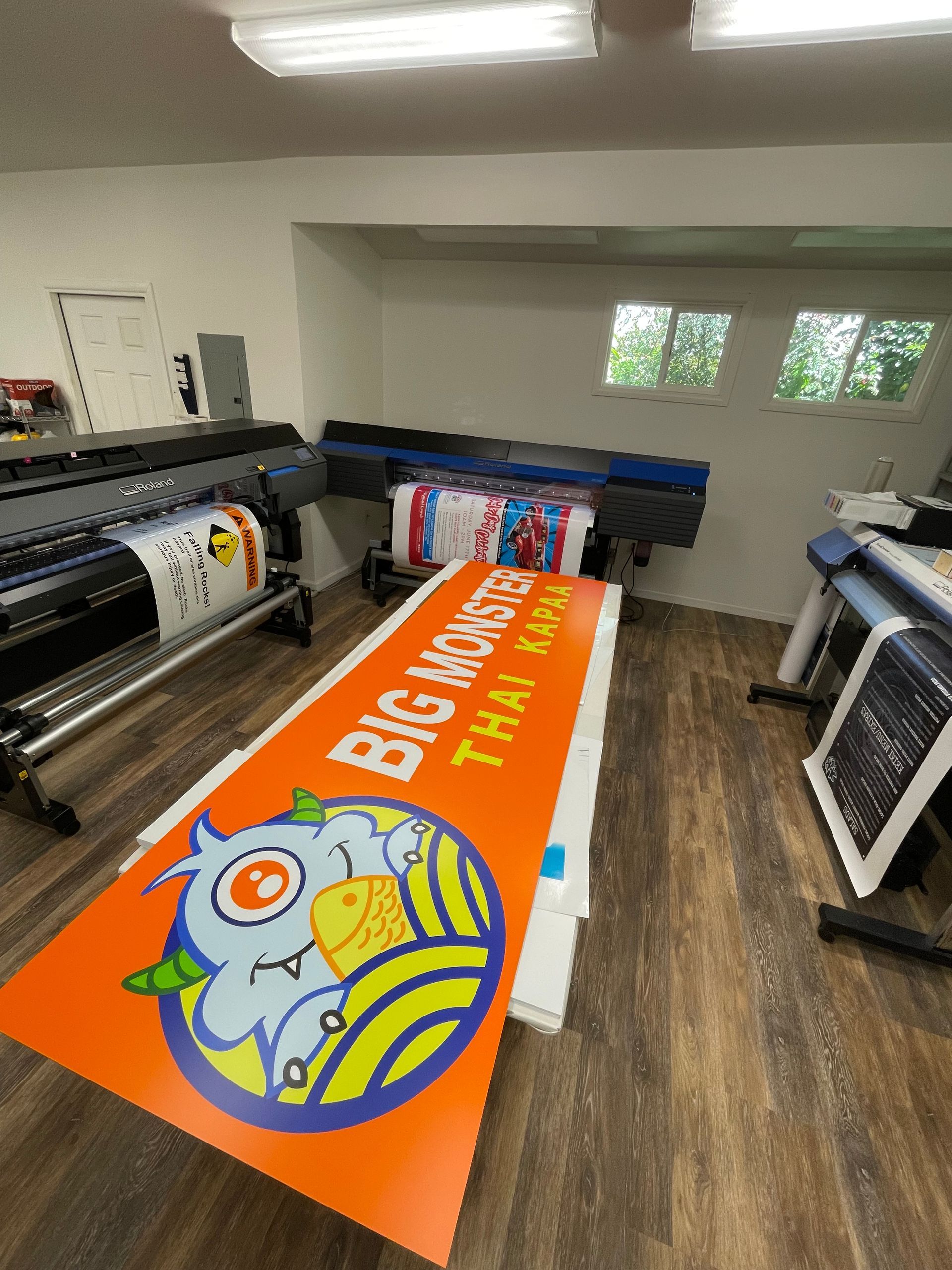 Team with Full Wrap Dragster — Lihue, HI — Sign Art