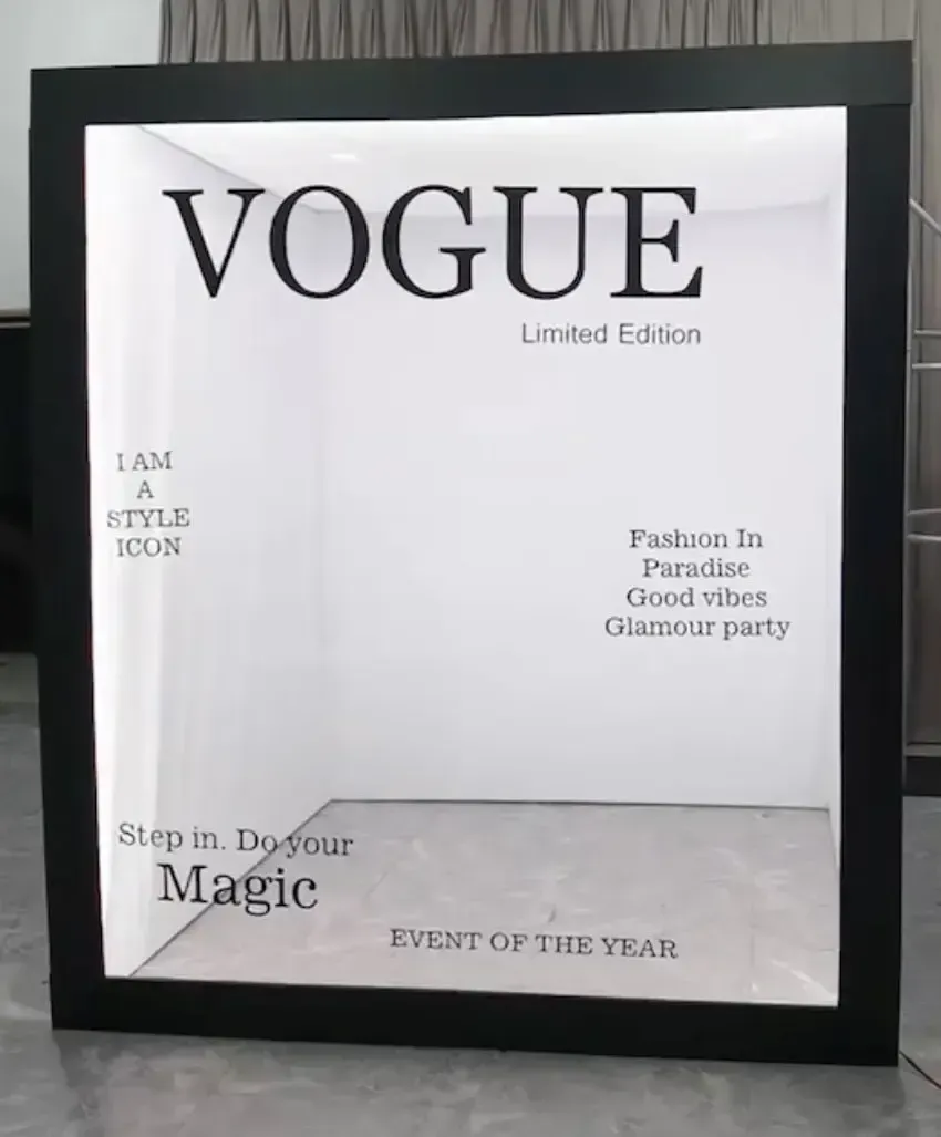 A picture of a vogue magazine cover