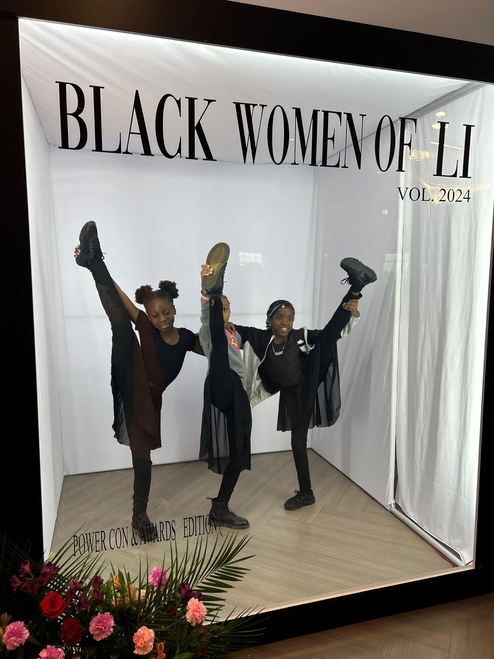 Photobooth Shot By Three Little Girls