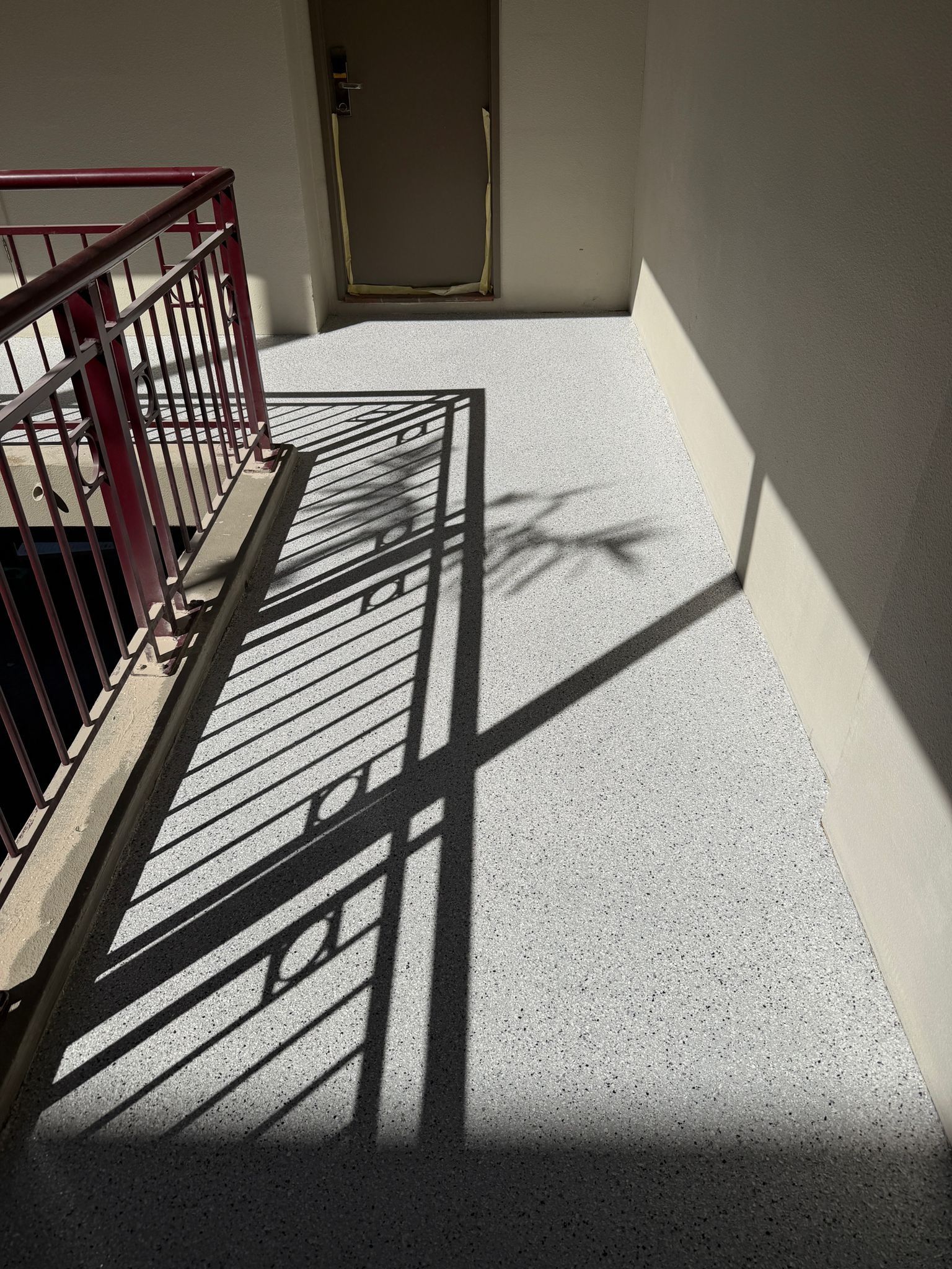 View of a Spacious, Covered Patio With a Polished Concrete Floor -All Grind & Coat in Atherton, QLD