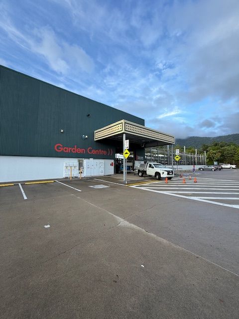 A Green Building With The Word Garden Centre On It — All Grind & Coat in Cairns, QLD