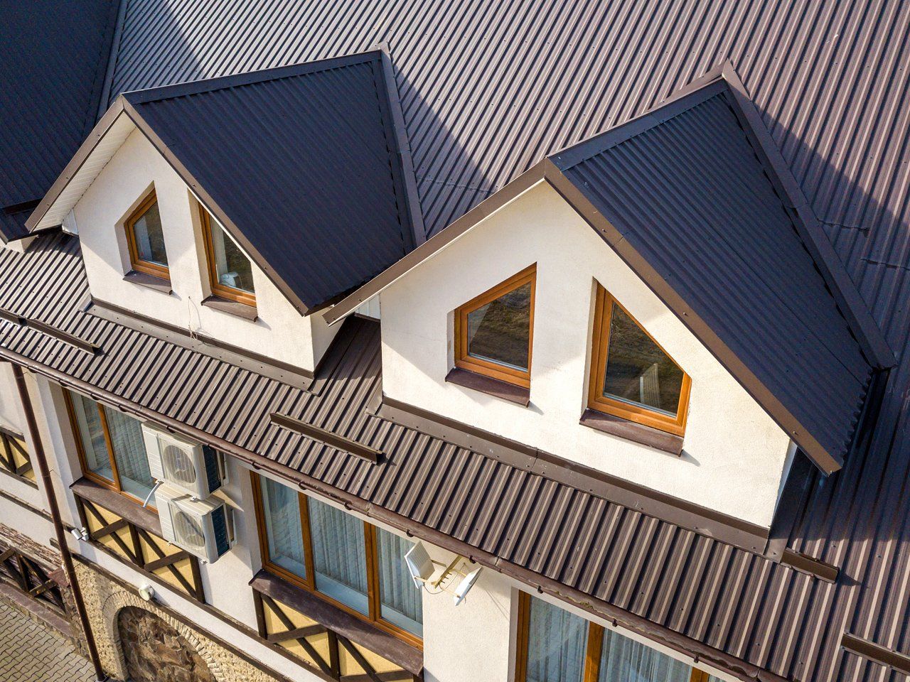 House With Metal Roofing — Lancaster, KY — Inspired General Contracting
