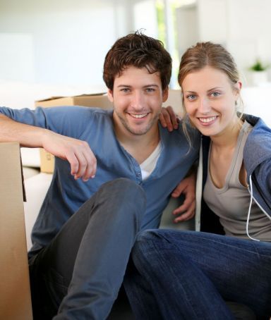 Couple happy with furniture removals service in Albany