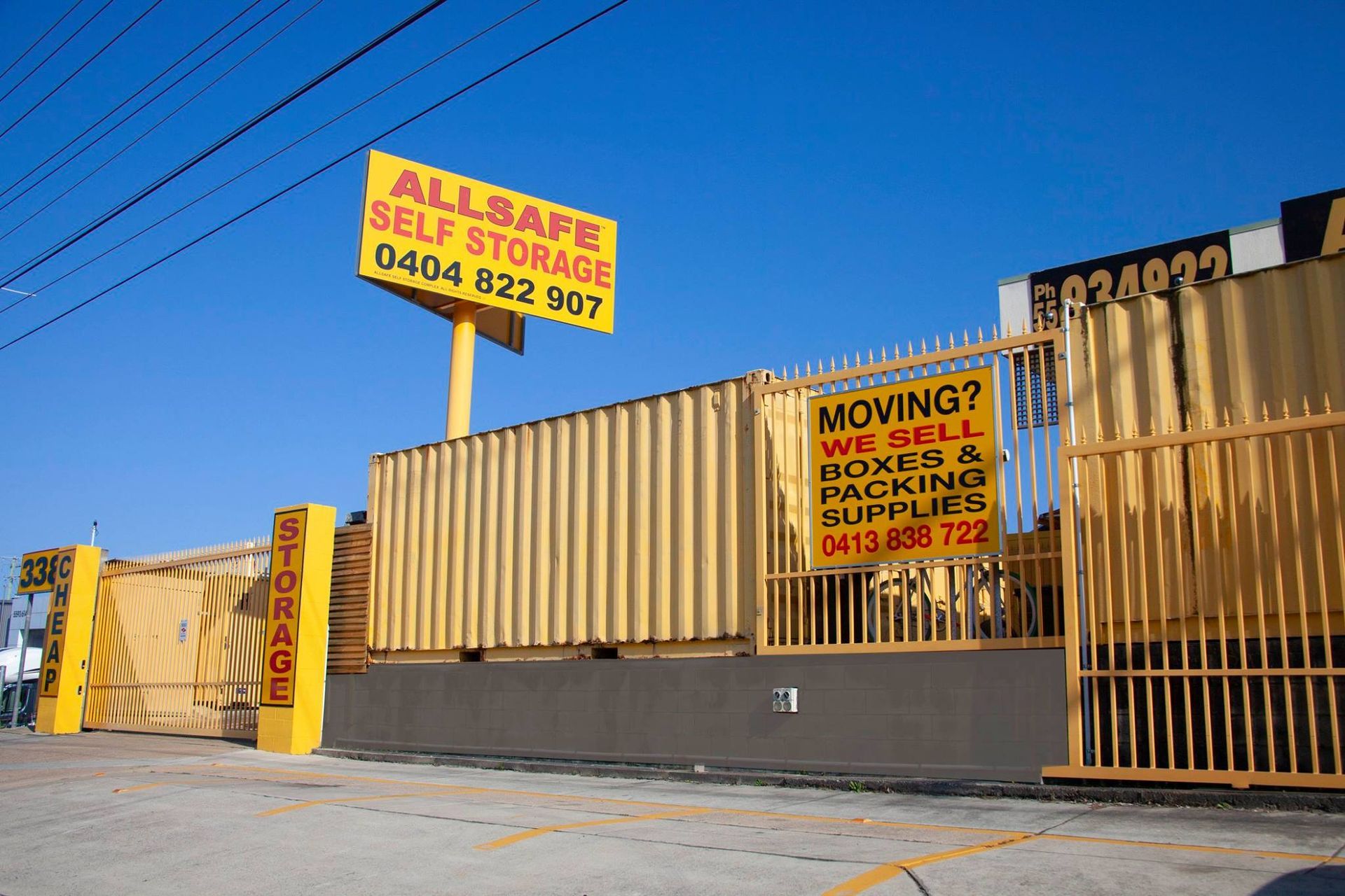 storage unit hire Gold Coast