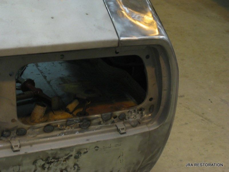 A close up of a car trunk with the word patriotcreation on the bottom