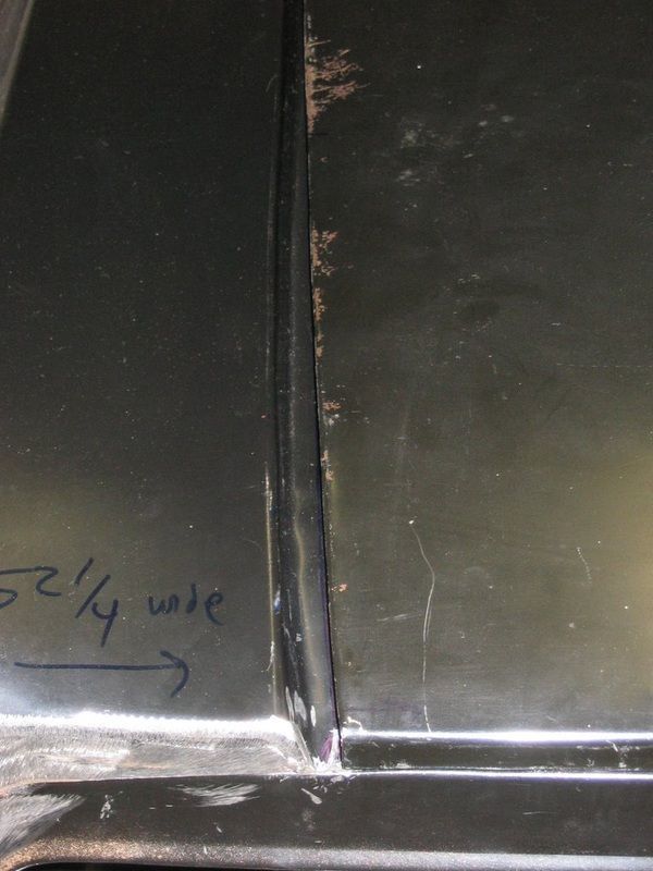 A close up of a piece of metal with the number 52.4 written on it