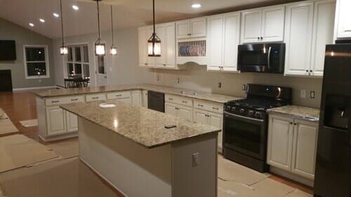 Basement Remodel State College — White Kitchen in State College, PA