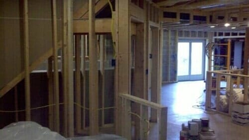 Home Remodeling — Under Construction Basement in State College, PA