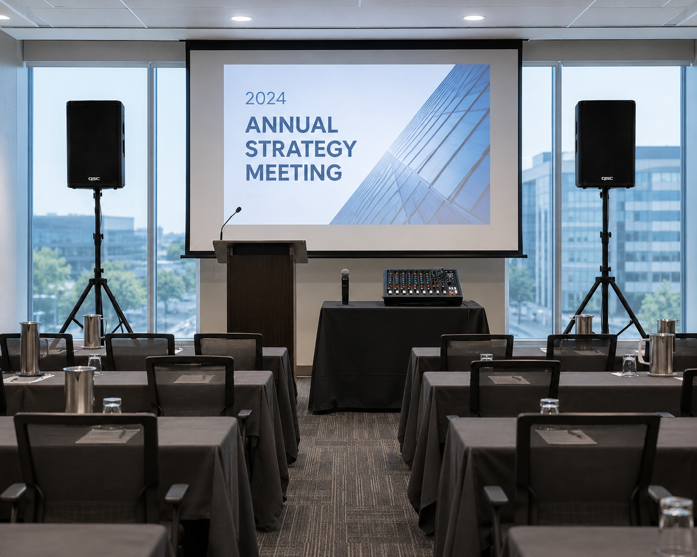 Board meeting Audio Rentals, Board meeting Audio Package