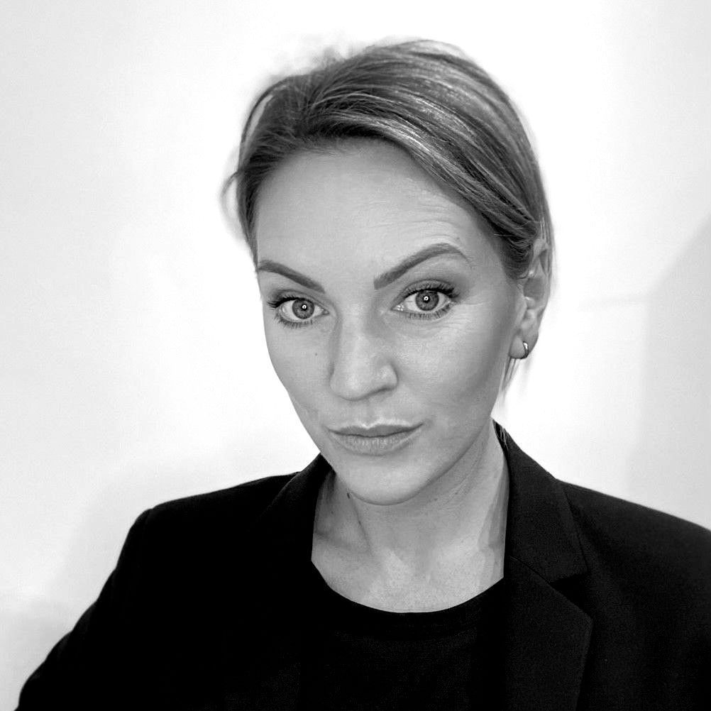 Sort-hvidt billede af DIana